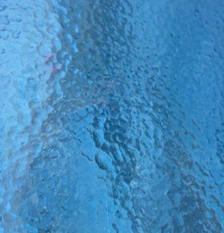 W1275 - Wissmach Blue Corella Transparent Cathedral Sheet Glass