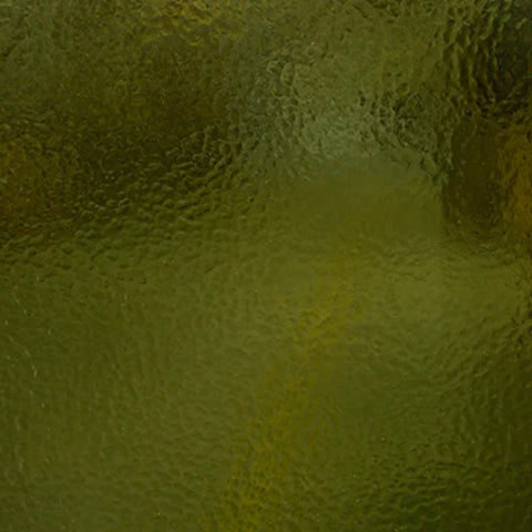 W1260 - Wissmach Olive / Army Green Corella Transparent Cathedral Sheet Glass