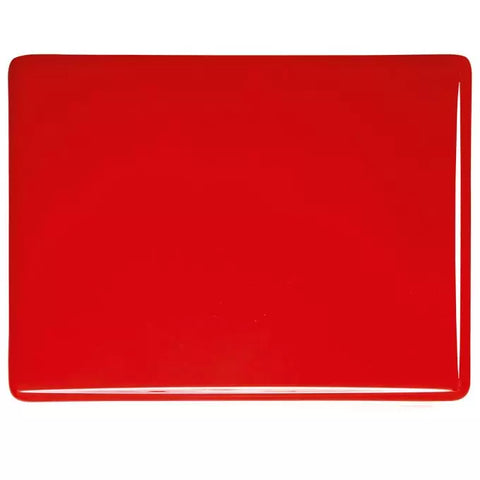 COE 90 - BU0225 - Pimento Red Opal Bullseye Frit