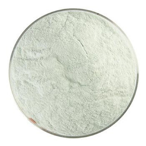 COE 90 - BU124798F - Light Mineral Green Opal Bullseye Frit 5 oz