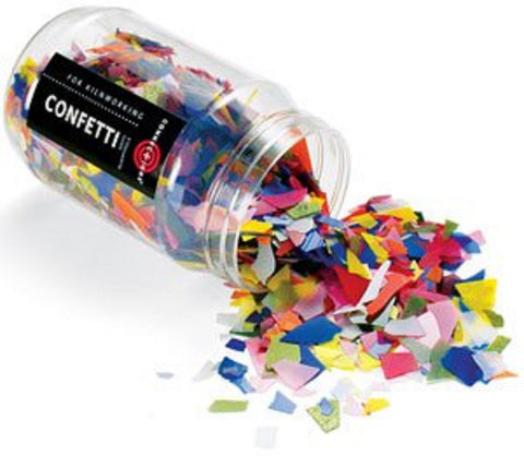 Bullseye Confetti Mini Mix - 90 Coe 8 oz Jar