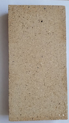 Fire Brick for Kiln Work - 9" x 4-1/2" x 1-1/4"