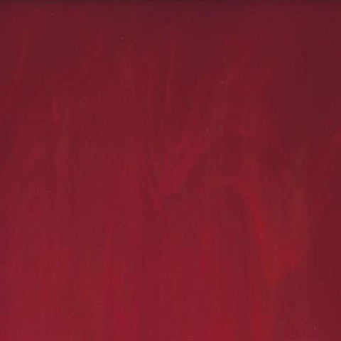 BU0224.30 - Bullseye Deep Red Striker Opal 5x8 Double Rolled - 90 COE