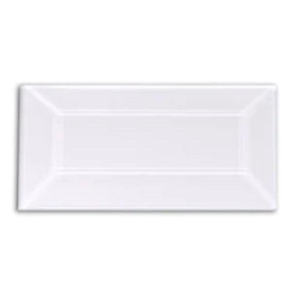 1.5 x 3 Inch Clear Glass Rectangle Bevel - Pack of 10