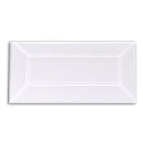 1.5 x 3 Inch Clear Glass Rectangle Bevel - Pack of 10