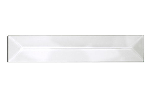 1 x 5 Inch Clear Glass Rectangle Bevel - Pack of 10