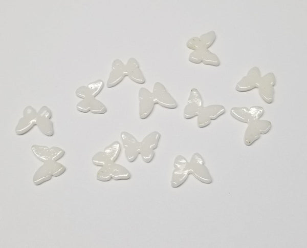 COE 96 Pre Fused Glass Miniature Butterfly's for Your Fused Glass Projects - Pack of 12