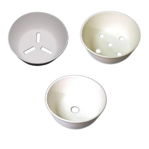 Set of 3 Molds for Melting Glass - 3 designs