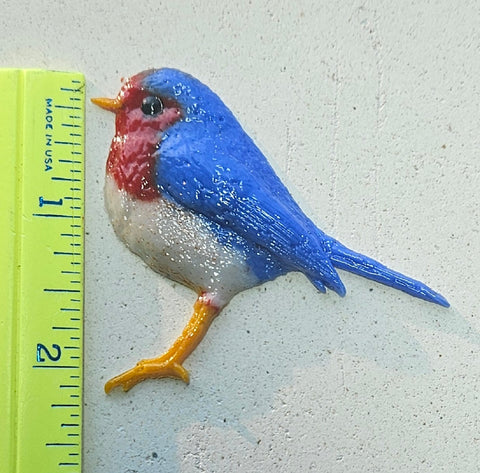 COE 96 Fusible Glass 2 1/4 Inch Bird (s) for your Fused Glass Projects