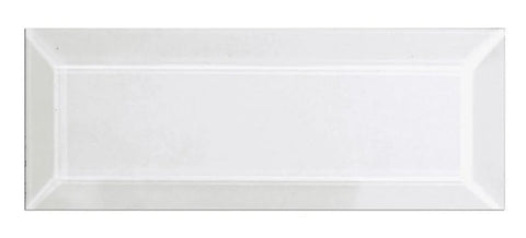2 x 5 Inch Clear Glass Rectangle Bevel - Pack of 10