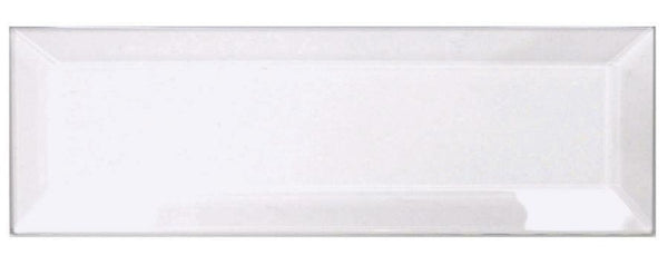 2 x 6 Inch Clear Glass Rectangle Bevel - Pack of 10