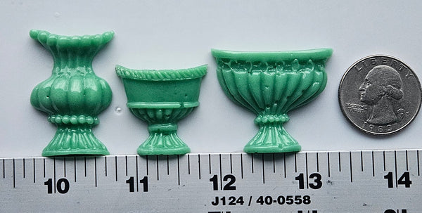 COE 96 Fusible Glass Flower Pots / Vases for Your Fused Glass Projects