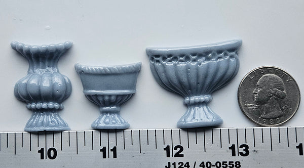 COE 96 Fusible Glass Flower Pots / Vases for Your Fused Glass Projects