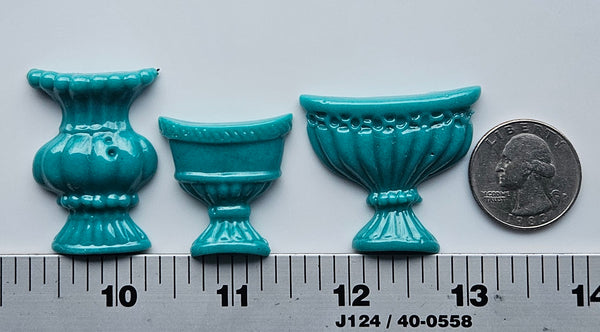COE 96 Fusible Glass Flower Pots / Vases for Your Fused Glass Projects