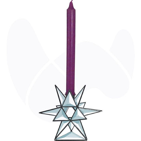 Stained Glass Supplies - Beveled Moravian Star Glass Bevel Cluster Kit