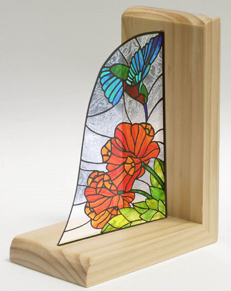 Clear Finished Book Ends (pair)