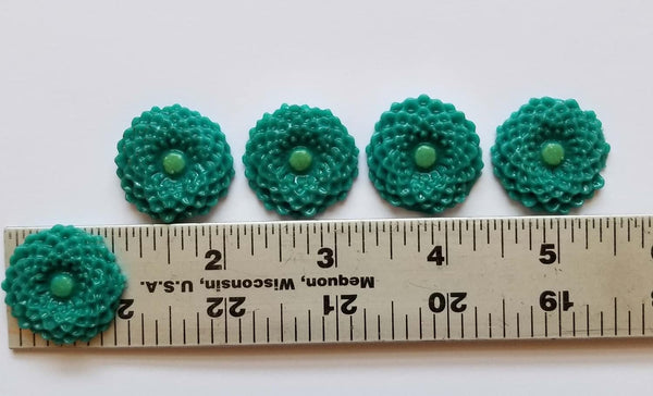 COE 96 Pre Fused Glass Flowers (26.5mm Mums) for Your Fused Glass Projects