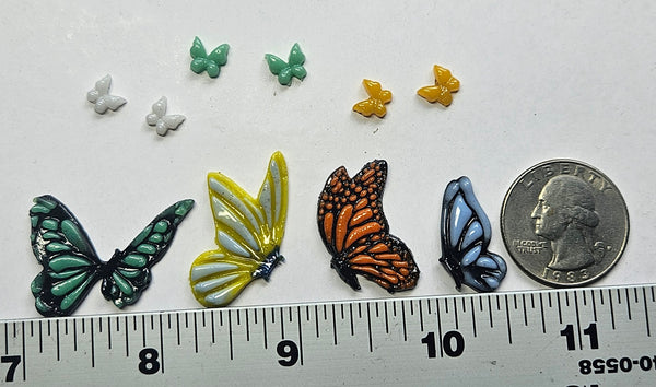 COE 96 Fused Glass Butterfly Assortments for Your Fused Glass Projects