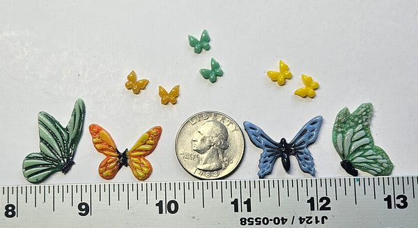 COE 96 Fused Glass Butterfly Assortments for Your Fused Glass Projects