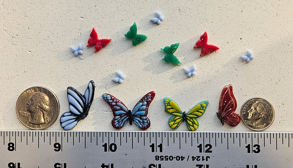 COE 96 Fused Glass Butterfly Assortments for Your Fused Glass Projects