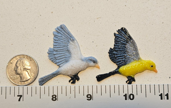 COE 96 Fused Glass Back Yard Bird (s) for your Fused Glass Projects