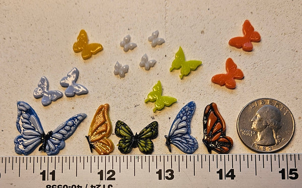 COE 96 Fused Glass Butterfly Assortments for Your Fused Glass Projects
