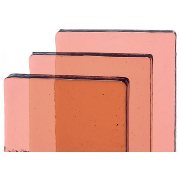 COE 90 - BU1834F - Coral Orange Transparent Tint Bullseye Frit