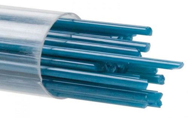 Fusing Glass Supplies Bullseye Stringers COE 90 Steel Blue opal 100-150 Each 2mm