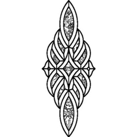 Glue Chip Bevel Cluster 7 x 18 inches CH GC1923