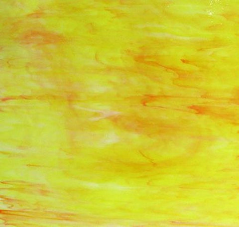 Stained Glass Supplies DG1137 - Yellow, Orange, White Opal