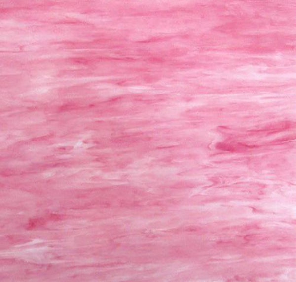 Stained Glass Supplies DG1161 - Pink/White/Clear Wispy