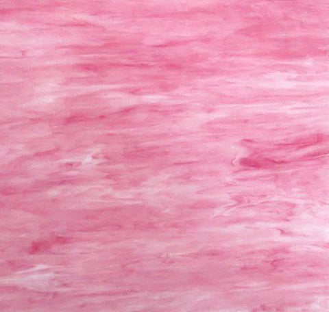 Stained Glass Supplies DG1161 - Pink/White/Clear Wispy