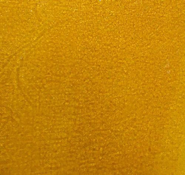 Stained Glass Supplies DG1204 - Vintage Medium Amber Transparent Soft Hammered