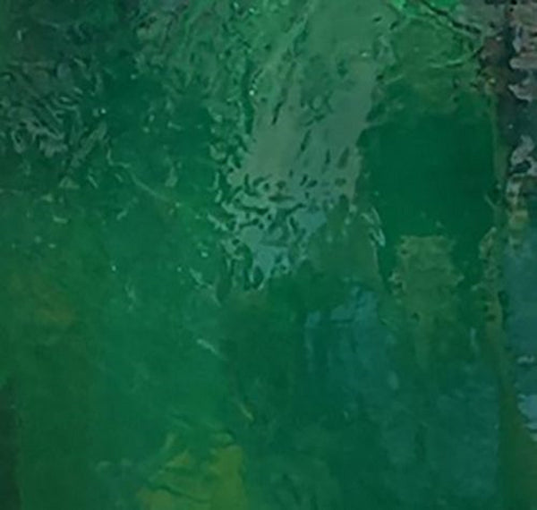 Stained Glass Supplies DG1227 - Dark Green Transparent
