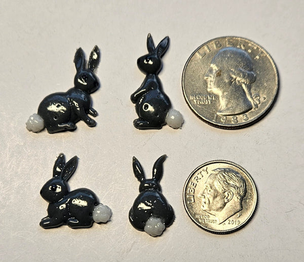 COE 96 Fused Glass Woodland Forest Animals - Bunny Rabbits