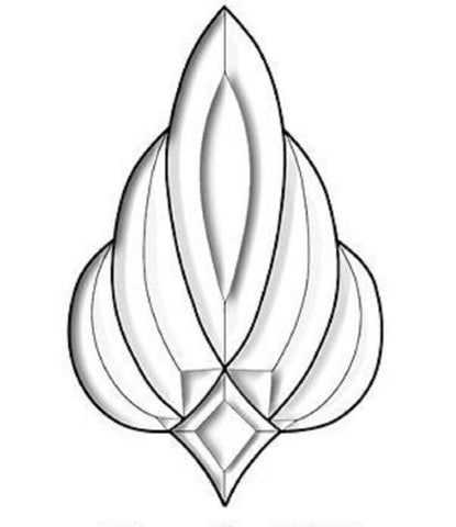 EC348 - 6 piece bevel cluster - 4 x 6.5 Inches