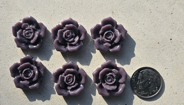 COE 96 Fusible Glass Flowers (Medium Roses) for Your Fused Glass Projects 19mm