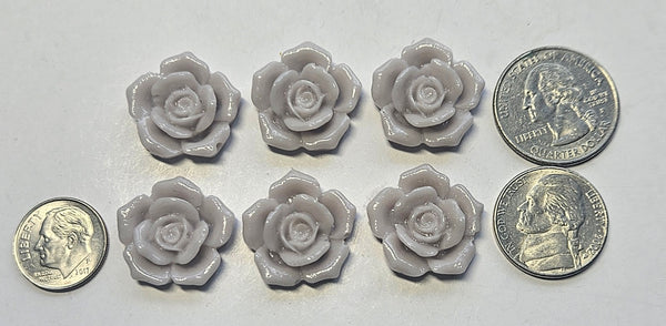 COE 96 Fusible Glass Flowers (Medium Roses) for Your Fused Glass Projects 19mm