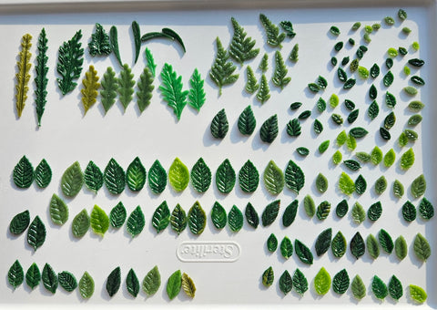 COE 96 Pre Fused Glass Leaves (Leaf Assortments) for Your Fused Glass Projects