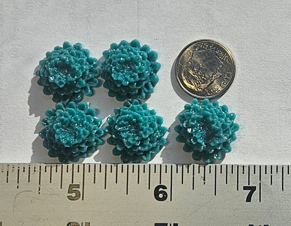 COE 96 Pre Fused Glass Flowers (19mm Mums) for Your Fused Glass Projects