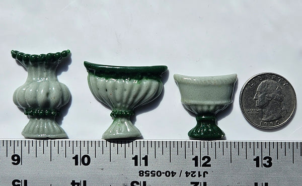 COE 96 Fusible Glass Flower Pots / Vases for Your Fused Glass Projects