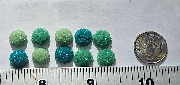 COE 96 Pre Fused Glass Flowers (Small Mums) for Your Fused Glass Projects
