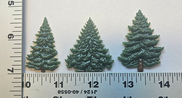 COE 96 Pre Fused Glass Evergreen Trees for Your Fused Glass Projects