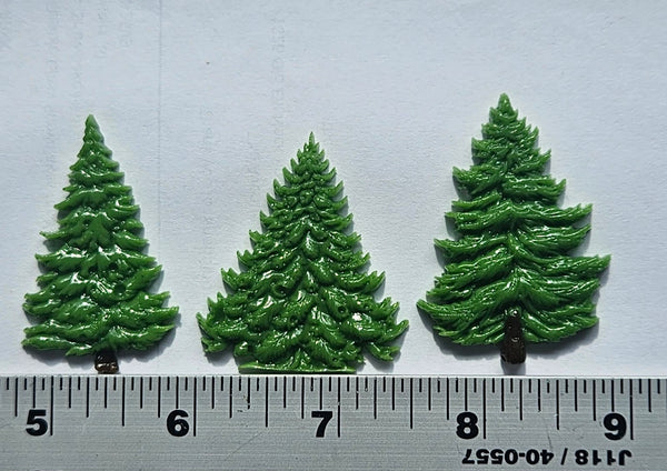 COE 96 Pre Fused Glass Evergreen Trees for Your Fused Glass Projects