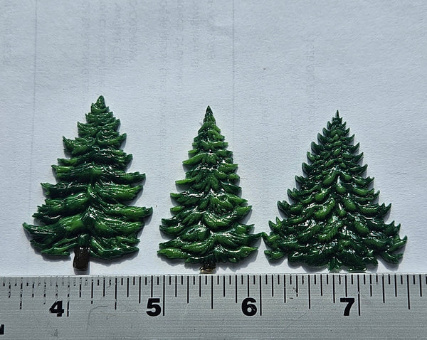 COE 96 Pre Fused Glass Evergreen Trees for Your Fused Glass Projects