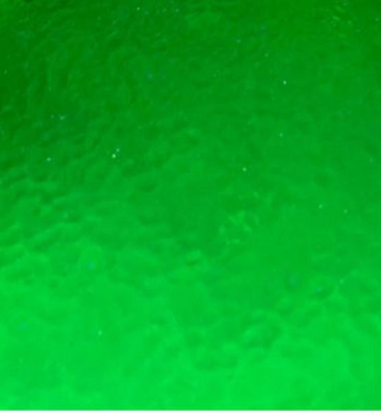 W1262 - Wissmach Kelly Green Corella Transparent Cathedral Sheet Glass