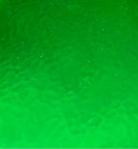 W1262 - Wissmach Kelly Green Corella Transparent Cathedral Sheet Glass