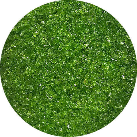 COE 96 - WF9675 - WF9677 - Chartreuse Transparent Frit Wissmach