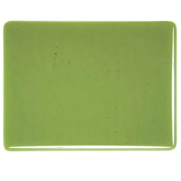 COE 90 - BU1141F - Olive Green Transparent Bullseye Frit