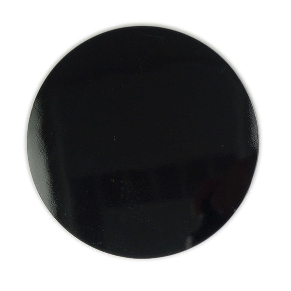 Wissmach Black 8 Inch Fusible Glass Circle - 96 COE